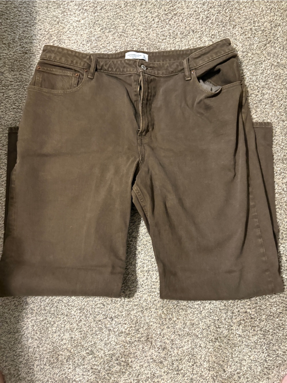 Abercrombie & Fitch Brown High-Rise Women's Jeans